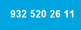 932 520 26 11